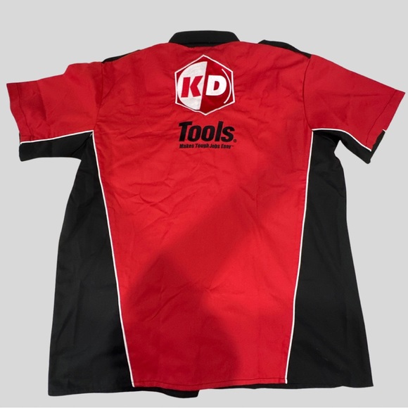 Speed Zone Race Gear Embroidered HD Tool Button Down Race Pit Style Shirt. - Picture 3 of 14